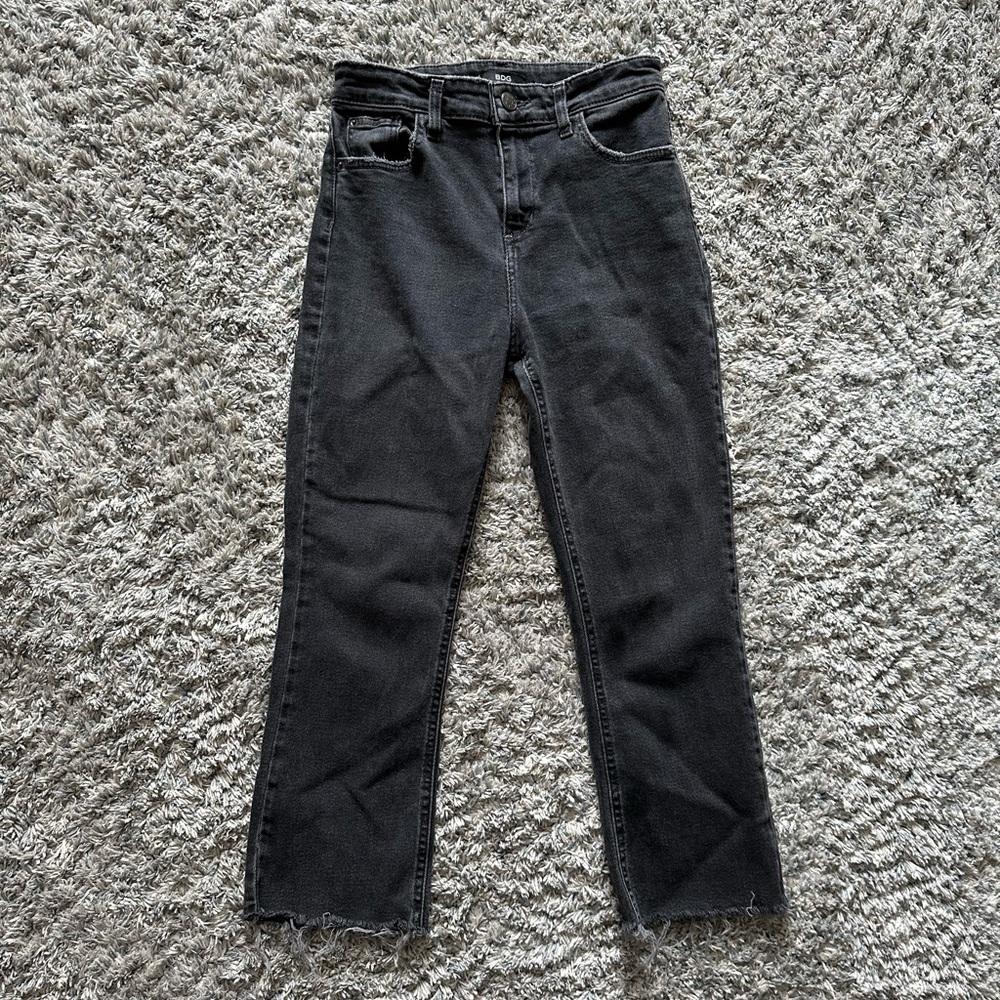 Urban Outfitters BDG high rise crop kick flare jeans
